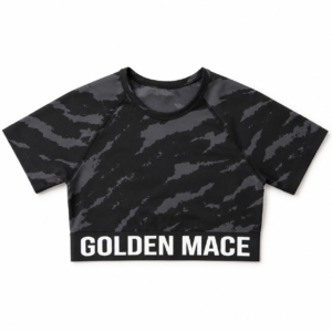 BLACK&GRAY SPORTSKI TOP LIMITED DROP